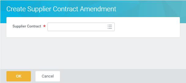 19_Amend Supplier Contract Purpose: How to Access: Audience: The purpose of this task is to create an amendment to an approved Supplier Contract.