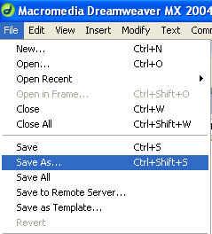 Saving Your Document To save your document, choose the Save or Save As option under the File menu.