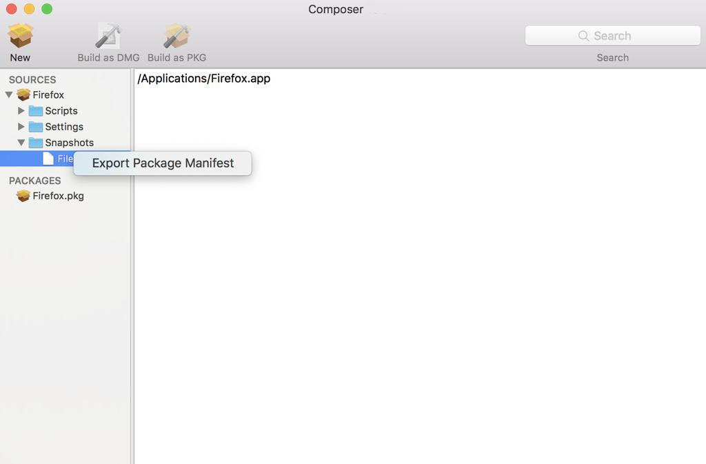 Package Manifests Package Manifests Package manifests are.composer files that can be used to create package sources from the software installed on your computer.