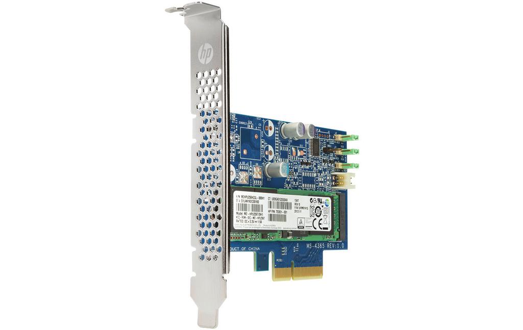 Product number: F3F43AA HP Z Turbo Drive 256GB PCIe Solid State Drive Reduce boot up, calculation, and graphics response times (even with 4K video) and revolutionize how your HP Z Workstation handles