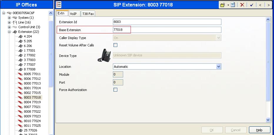 5.4. Administer SIP Extensions From the configuration tree in the left pane, right-click on Extension and select New