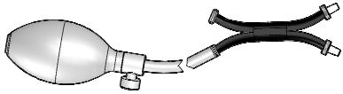 Adapters for Single Male Luer Connectors Typically found on the extendable tubing of a manual manometer 9228 EA 9267 EA Cuff end connects to 1 tube cuff with bayonet/rectus connector 9271 EA Cuff end