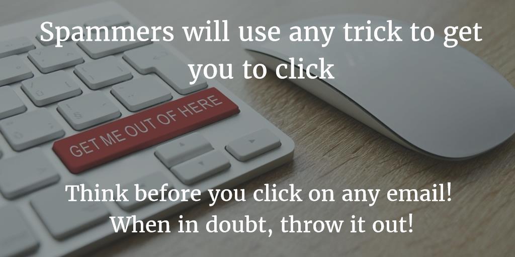 Phishing Think before you click!