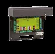 load 4 A) Reader inputs: 2 each (total 6 inputs), door and button Alarm output: 2 relays (forced door, door open) Relay time: 1-250 seconds or latching mode NETWORKED 8902103-039 Master controller