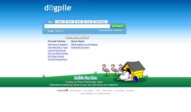 Dog Pile www.dogpile.com WebCrawler webcrawler.com Mega Search Engines do keyword searches the same way as standard search engines.