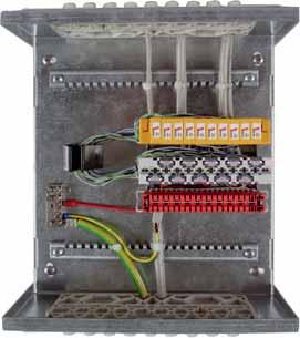 SPDs for LSA Technology Premounted enclosure system for wiring and protection components Tested lightning impulse current carrying capacity Optimised for equipotential bonding (surge arrester and