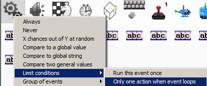 4. IMPLEMENTING THE EVENTS In the event editor, insert a new condition: When prompted, type 0 and click ok.