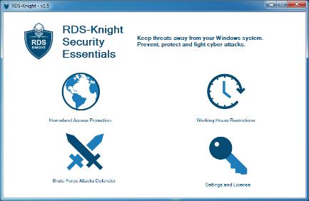 T S P L US ADD-ONS RDS-Knight The perfect tool to secure your TSplus' Remote Servers!