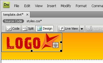 Insert > Image > browse and select the logo image. In the screen that appears, enter alternate text describing the image. e.g. BusinessSite Logo.