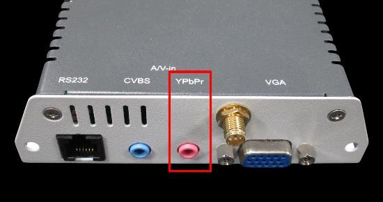 XMP-2400 Composite AV cable CVBS port (Blue)