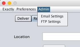 Email Settings Enter in email send settings in order for email notifications to be sent.