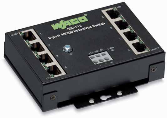 - -Port BASE- Industrial Eco Switch - has ports with each port featuring Auto-negotiation and Auto MDI/MDI-X detection.