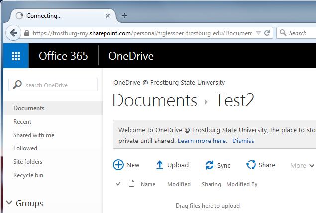 Navigating to different folders using OneDrive 1. It works much like Windows explorer. 2.