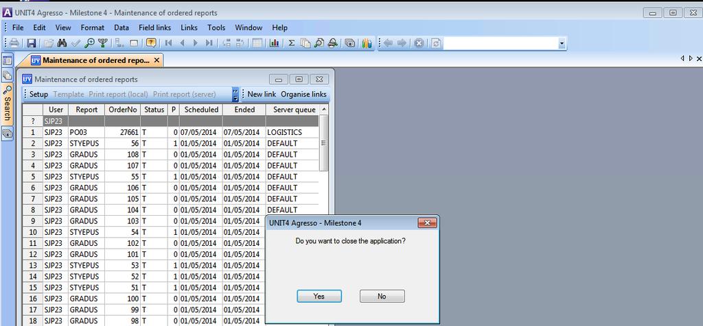 or back, click the year to select forward or back from the current date.