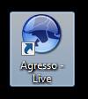 uk\yimsstore\finance\shortcuts\ Then click on the Agresso - Live icon to