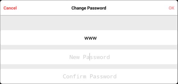 Login for First Time For the first time to login with initial password (Abc123), the following hint pops up. Note: It is not available for admin user.