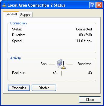 Locate and double-click the Local Area Connection
