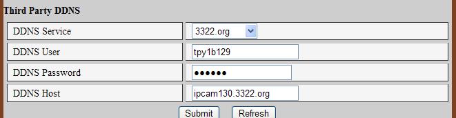 the dynamic domain name server (DDNS). IP Camera-1 send IP configuration to DDNS every few time, DDNS can recognize the WAN IP address of the router-1 which connected with IP Camera-1.