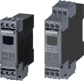 SIRIUS 3UG48 Monitoring for Stand-Alone Installation for IO-Link General data Overview SIRIUS 3UG48 monitoring relays The SIRIUS 3UG4 monitoring relays for electronic and mechanical variables monitor
