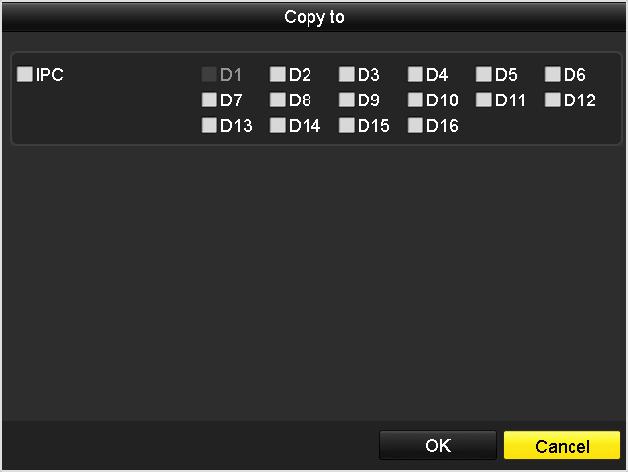 Copy Record Settings 14. Click OK to complete the startup Setup Wizard. Live View Some icons are provided on screen in Live View mode to indicate different camera status.