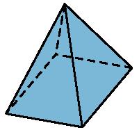 Three-Dimensional Solids Polyhedron: Threedimensional object, or solid figure, with flat surfaces.