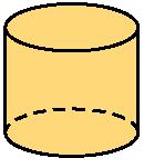 bases, but bases of a cylinder are circular. Not a polyhedron because not every surface is a polygon.