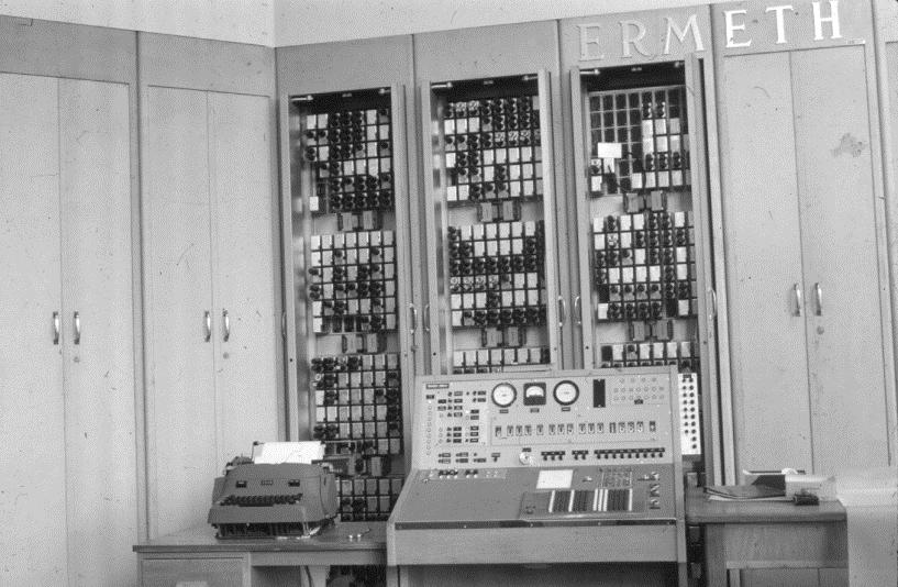 Discovery of Two Historical Computers in Switzerland 101 1955. ETH had rented the machine.
