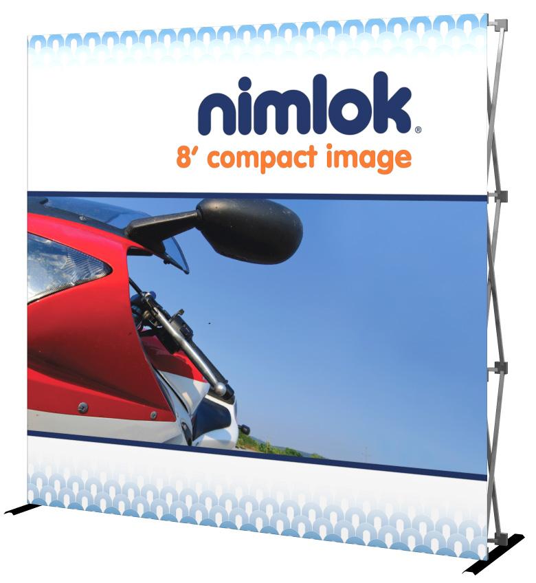 compact image Compact Image is a collection of efficient, lightweight, portable tension fabric backwall systems.