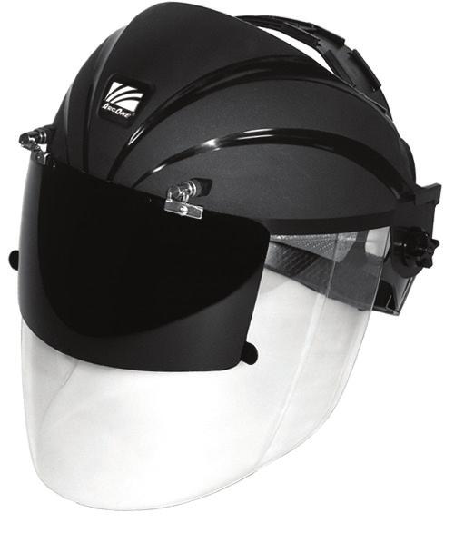 The new AirShield is perfect for sandblasting, grinding, painting and meets Z87+ ratings.