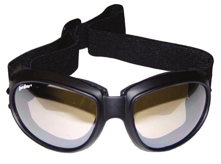 Action The Action goggle can be used to protect your eyes in an industrial situation or even on the racquetball court.