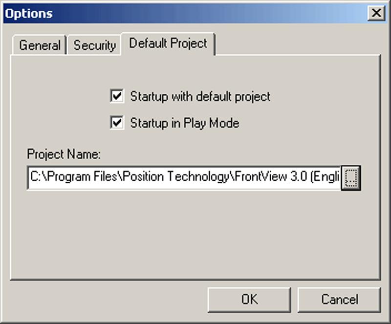 main focus, the operator doesn t have to manually open the project whenever they log on. How do I enable Centaur s Real-Time Graphic Interface Default Project feature? 1.