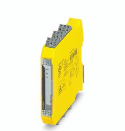 SIL 3 coupling relay for safety-related switch on Data sheet 105818_en_01 PHOENIX CONTACT 2014-08-18 1 Description The PSR-PC50 SIL coupling relay can be used for power adaptation and electrical