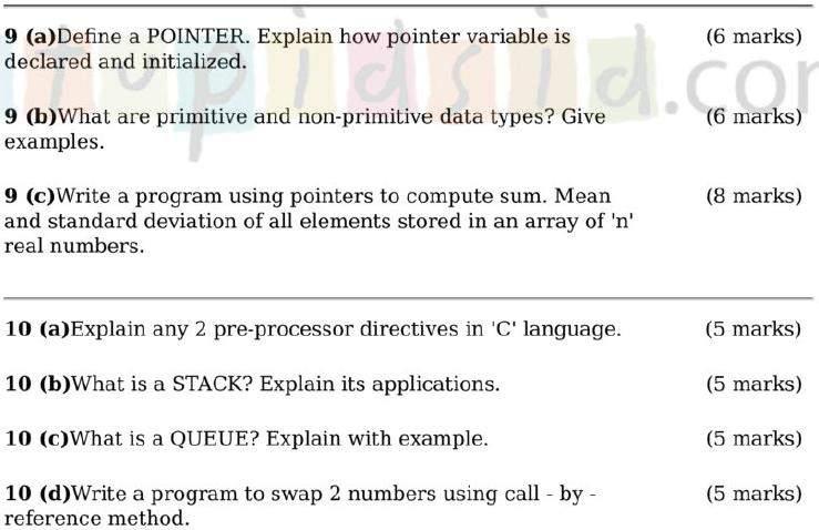 For Solved Question Papers of UGC-NET/GATE/SET/PGCET in