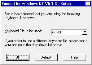 1MRS751254-MEN Manual SYS 500 6 Installing Workstations Figure 41. In this dialog you can choose the keyboard language file 14 In the next dialog box you can type and confirm a password.