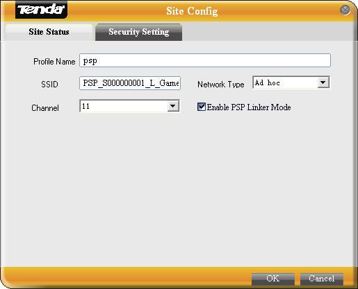 3. In W311U Utility Interface scan PSP and double-click to connect the