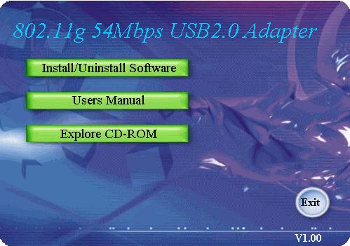 Uninstall from Installation CD Insert the Installation CD to your CD-ROM, the