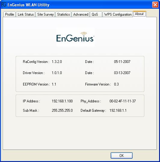 17 Uninstalling EnGenius Utility/Driver Select Uninstall option from