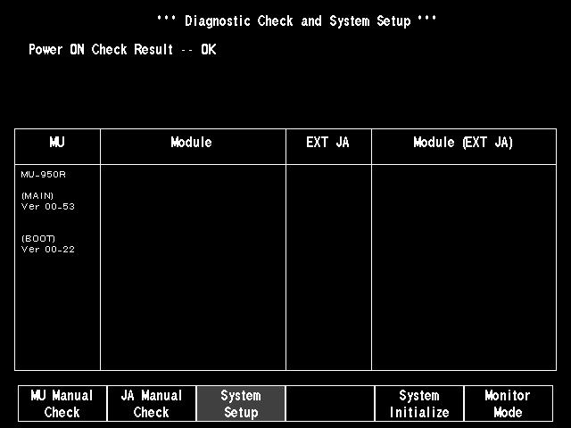 3. DIAGNOSTIC CHECK Calling up the Diagnostic Check and System Setup Screen 1. With the power off, press the power switch on the front panel while pressing the SILENCE ALARMS key on the control panel.
