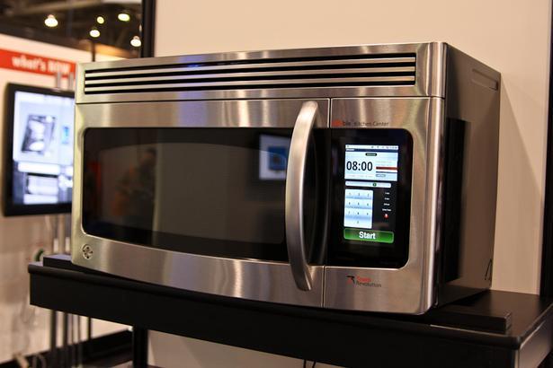 Android-Powered Microwave By Touch Revolution at CES 2010