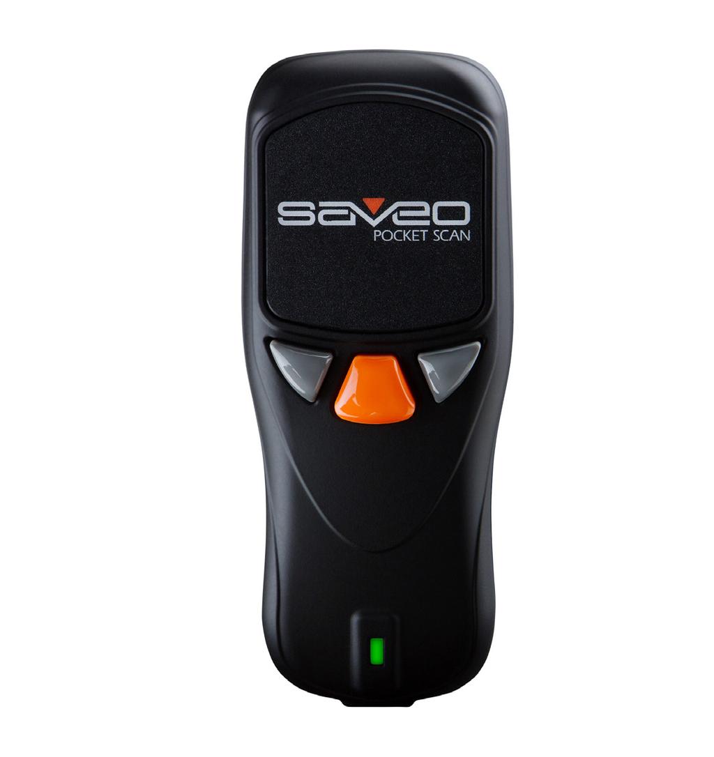 Saveo Pocket Scan Saveo Pocket Scan enables you to connect to your smartphone, tablet, PC or Mac wirelessly giving you an untethered and extremely mobile barcode scanner suitable for use in