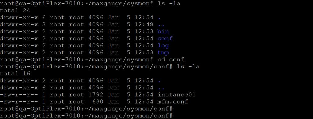 MAXGAUGE FOR MYSQL INSTALLAION Check Data directory location Enter relevant MySQL environment path in the install location/ maxgauge/ sysmon/ conf/ instance01 Go to Install