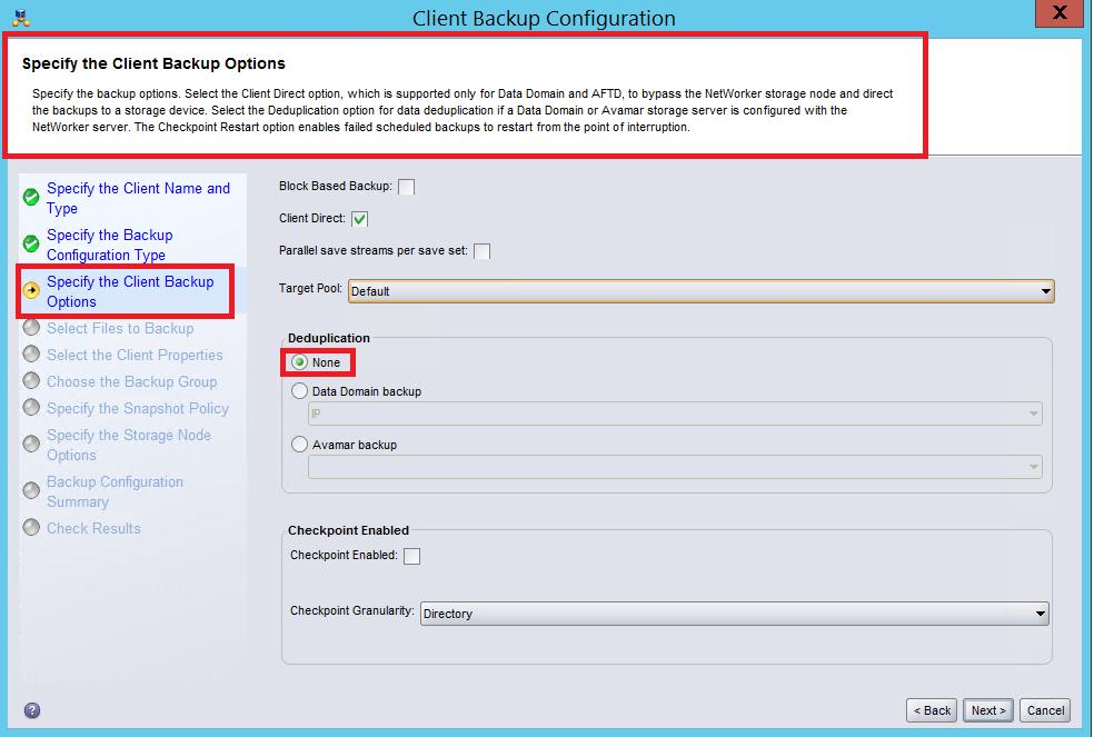 23. You can enable Client Direct if the client is directly backing up data to a preferred DR Series