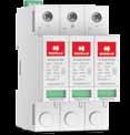 Protection Devices EURO II SPD Type 1+2 AC Surge Protection Device Order Code Poles Uc (V) In (ka) Iimp (ka) Cartridges Imax (ka) Up (kv) Remote Signaling List Price ` DHSAANBC50320 TP+N 320 20 12.