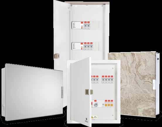 Distribution Boards Distribution Boards Common Base & Separate Door Concept.