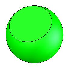 SW Exercise: Create a sphere of radius 30mm by