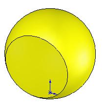 Example 2 The figure below shows the projections of a sphere.
