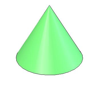 SW Exercise: Create a cone having a base of radius 30mm