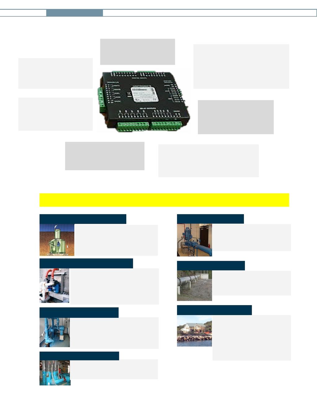Diagnostics Troubleshoot via the HMI panel- no PC needed I/O Module 2 Serial ports, Supports MODBUS, and DF1 Optional Ethernet port The 1500ct Supports a Wide Variety of Communication Media Ethernet