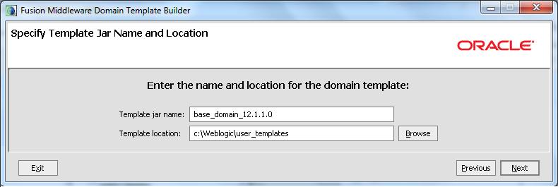 In the following screen, select the name for the domain and optionally enter a description for it: Click Next.