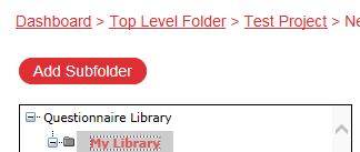 My Library is the user s own library where they can add standard content to and edit.